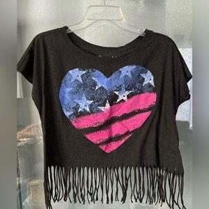 Aeropostale fringe top